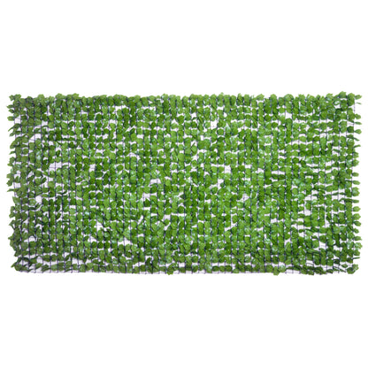Kunstigt hækhegn 300 x 150 cm – Lysegrøn
